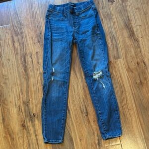 Judy Blue 3/26 Stylish Blue Distressed Women Jeans
